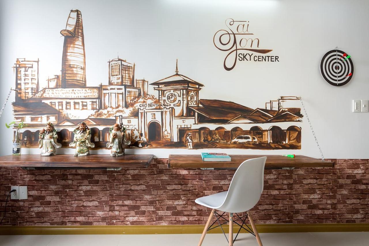 הו צ'י מין סיטי Sky Center Hostel מראה חיצוני תמונה
